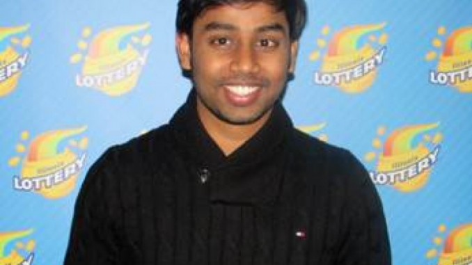 Nirmal-Dhamodarasamy-A-Chicago-Student-Wins-1-миллион-ин-лотерея Powerball