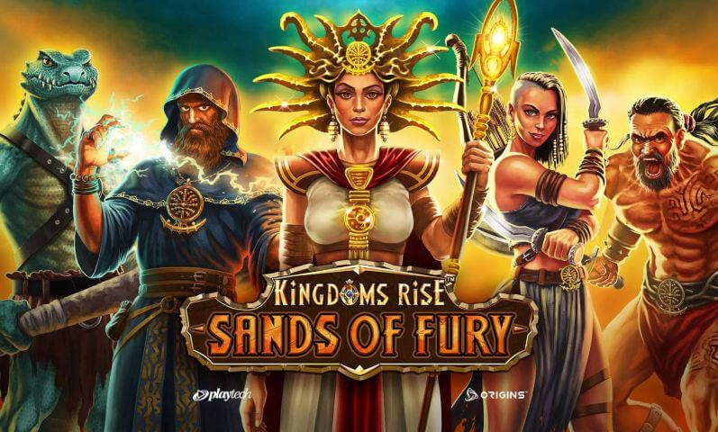 Королевства Rise Sands of Fury Online слот