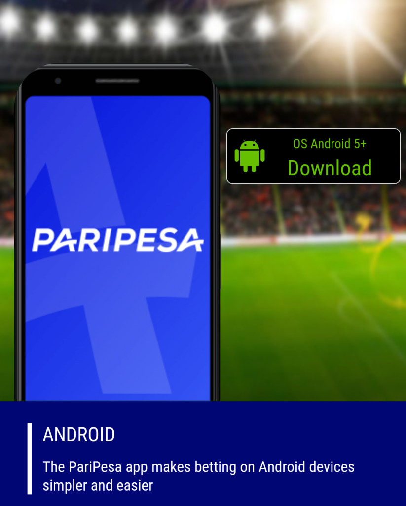 Приложение Paripesa Украина для Android и iOS
